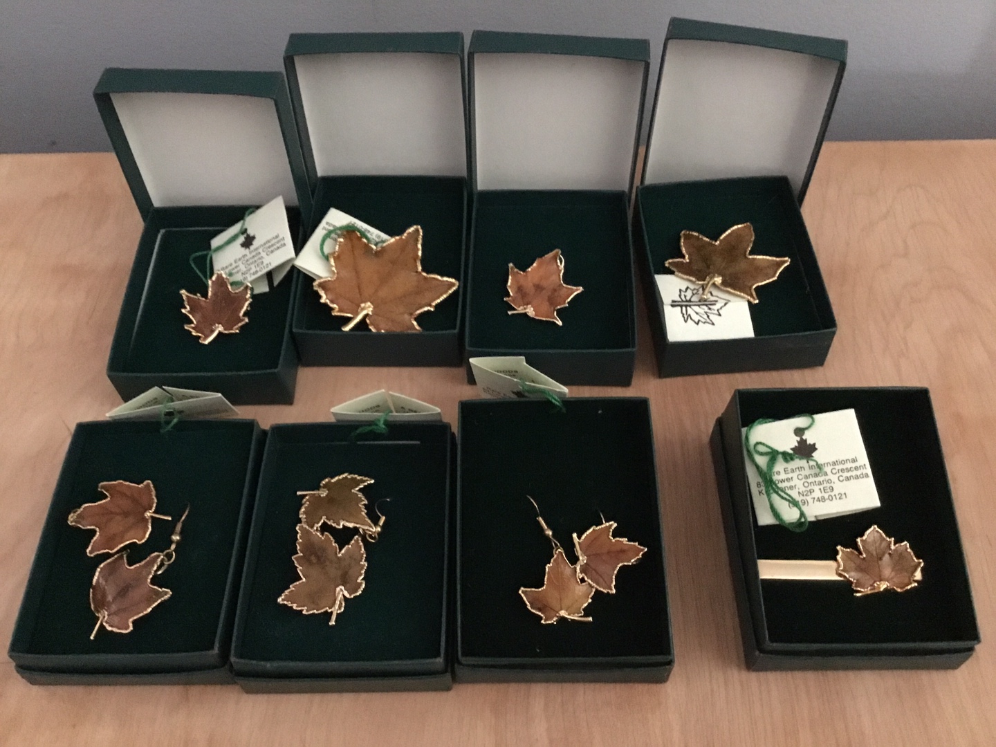 Maple Leaf Jewelry Collection
