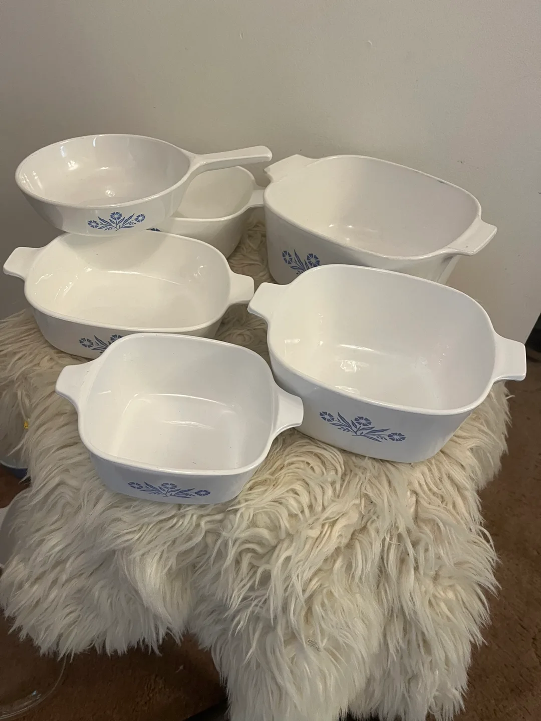 Vintage CorningWare Casserole Set thumbnail