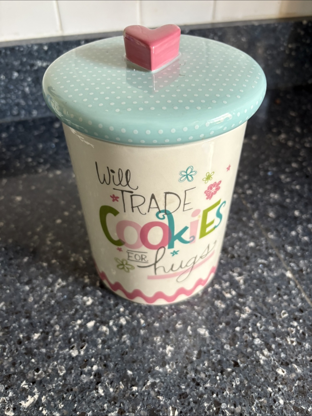 Hallmark Cookie Jar with Lid❤️