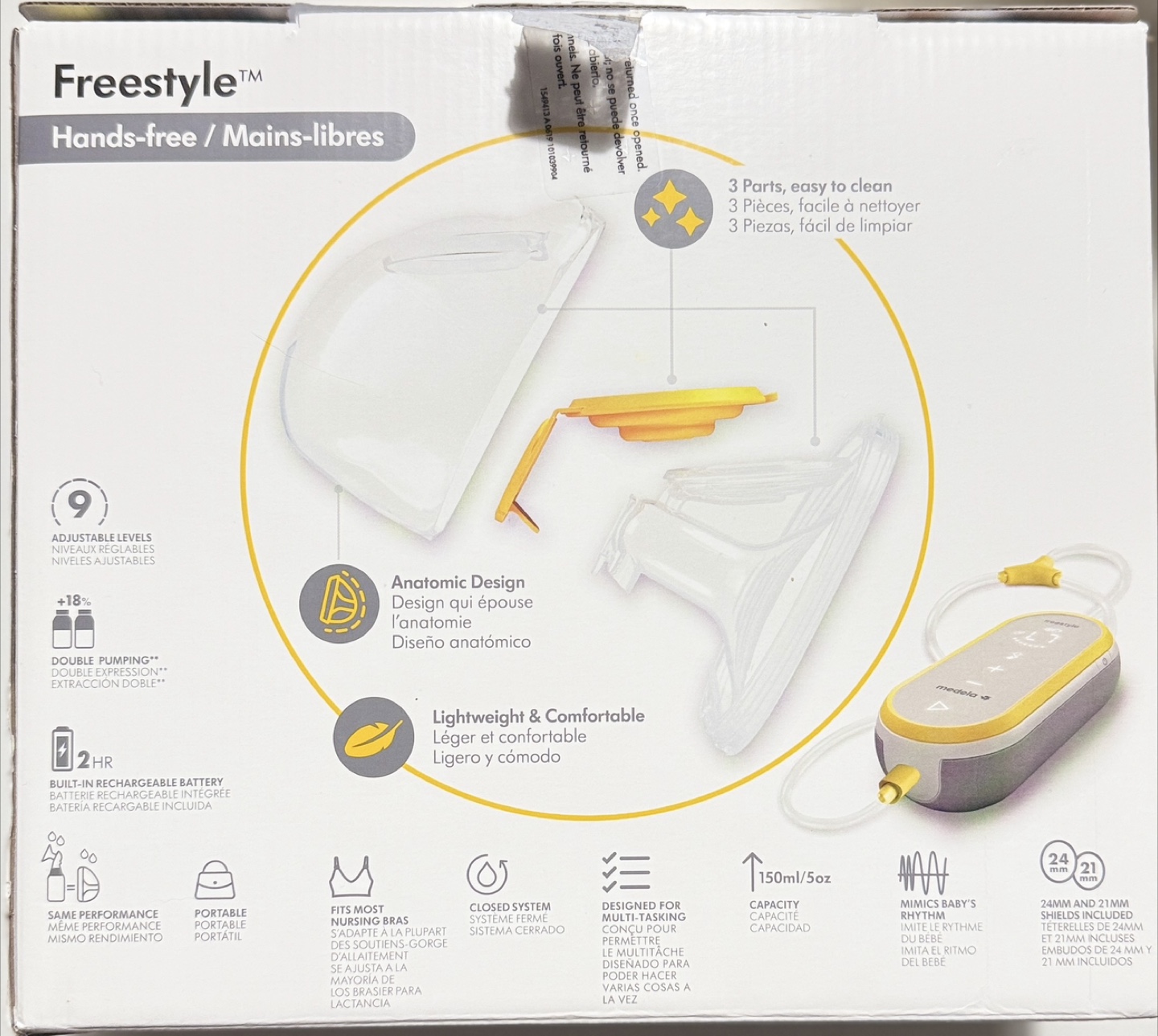 Medela Freestyle Hands-free Double Electric Breast Pump - photo 4