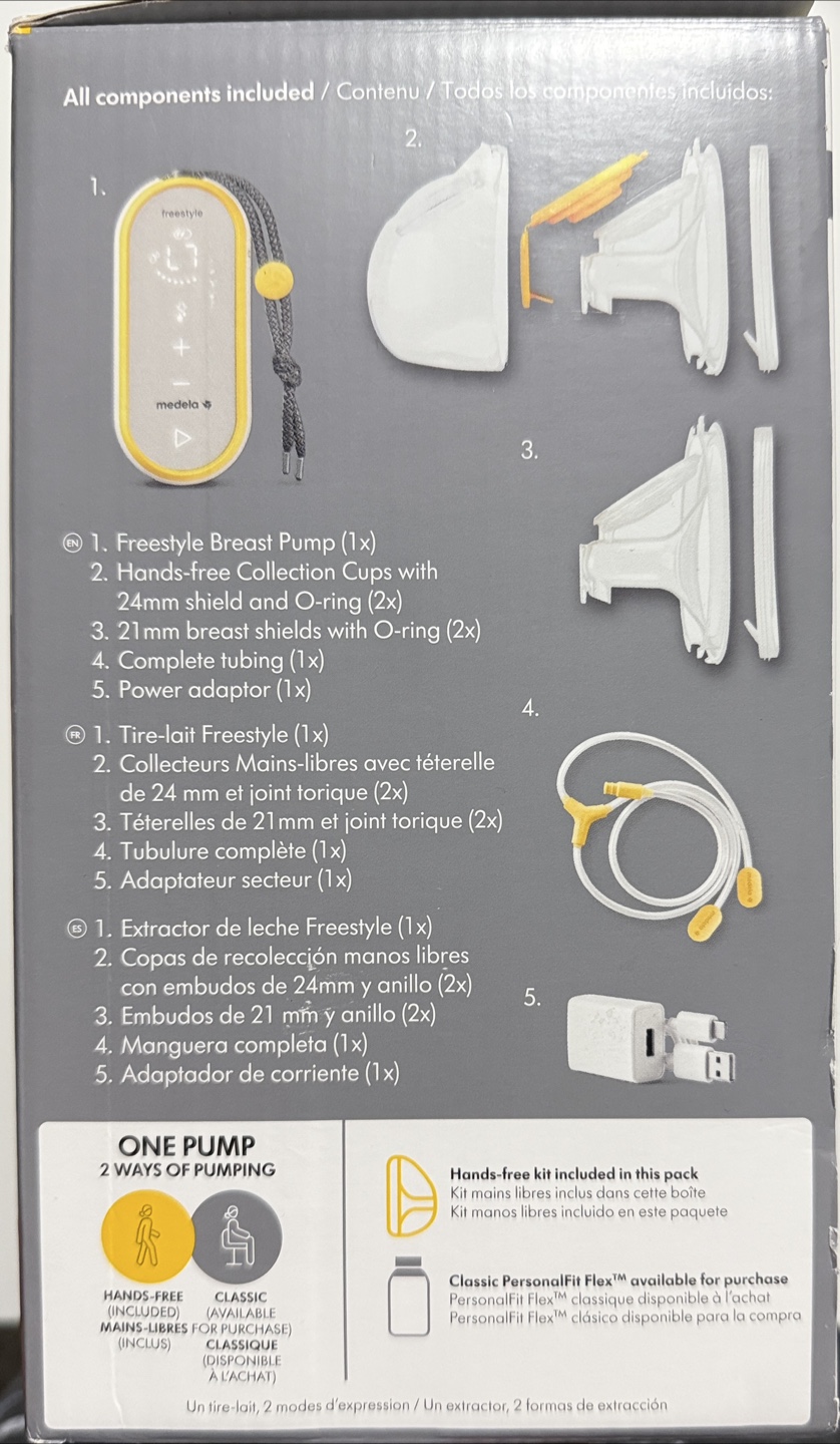 Medela Freestyle Hands-free Double Electric Breast Pump - photo 3