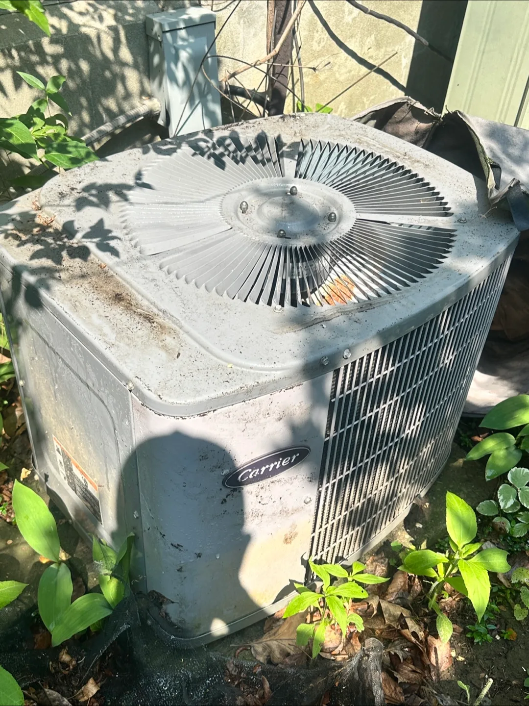 Carrier Air Conditioner outside machine. thumbnail