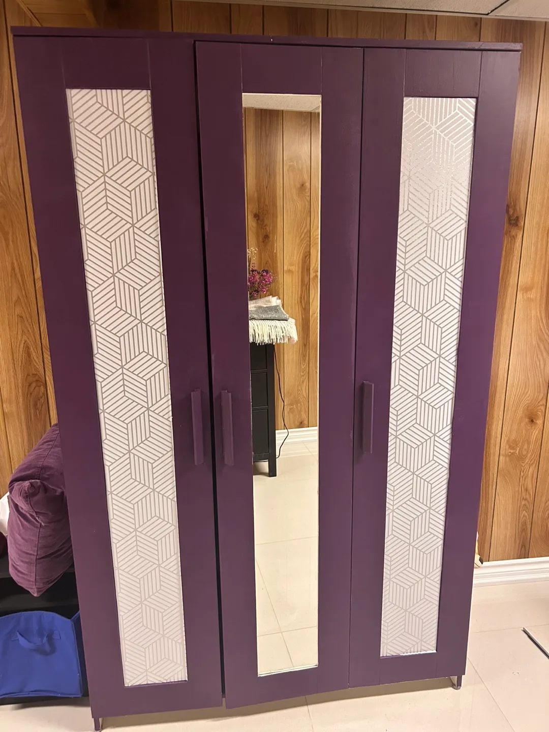 IKEA PAX Wardrobe - Purple, 46" Wide thumbnail