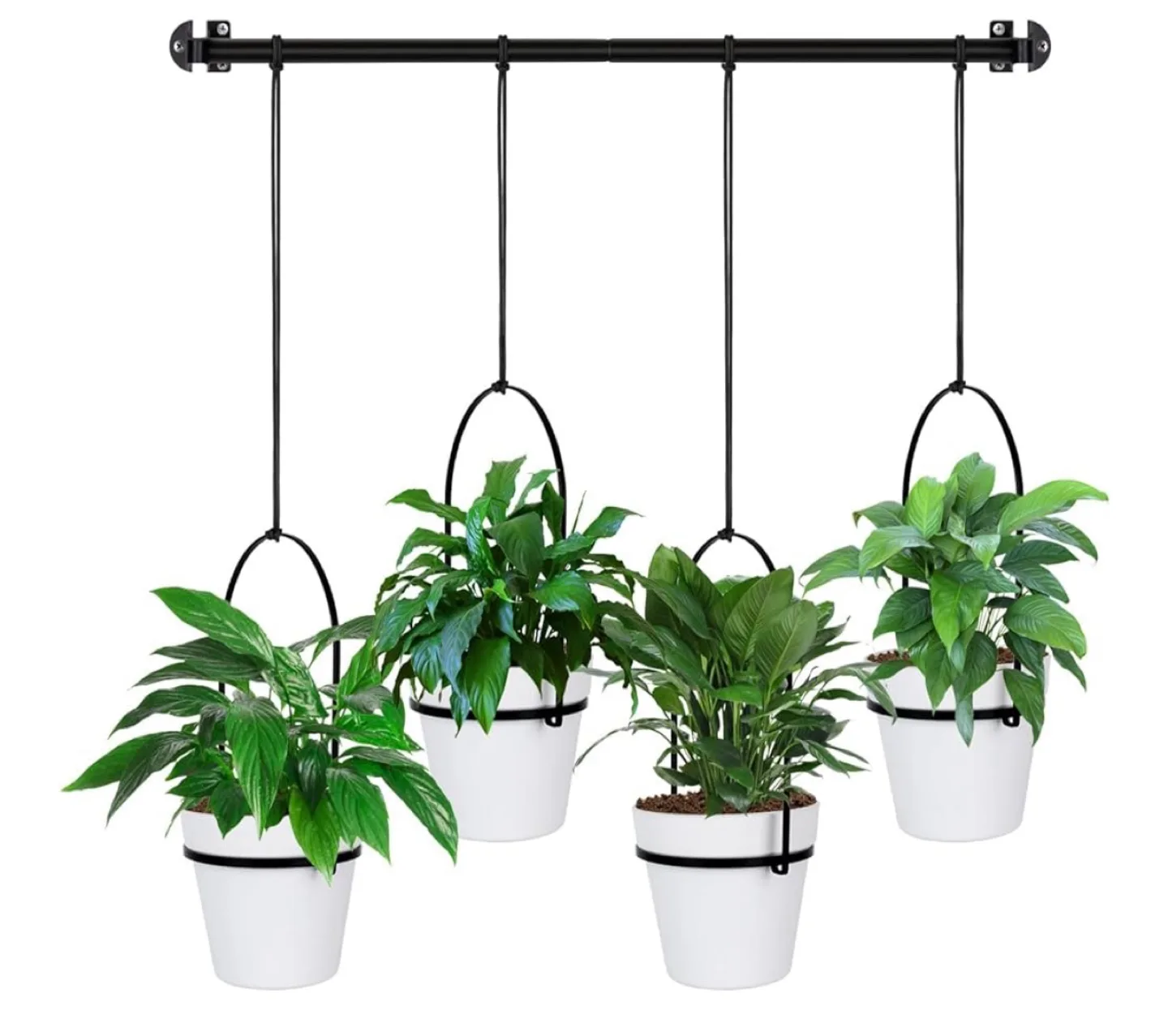 Hanging Plant Holder with 4 Pots thumbnail