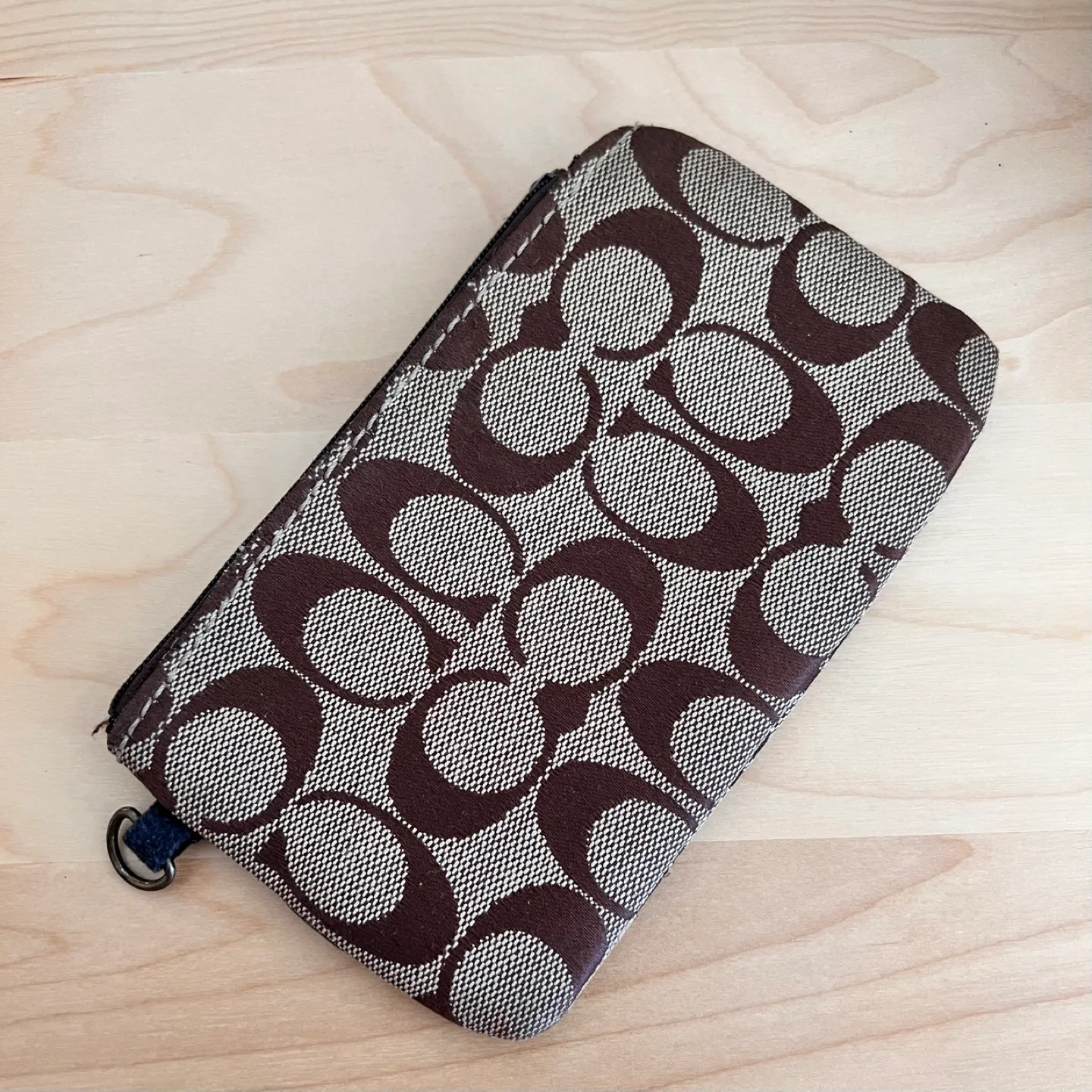 Coach Brown Pattern Wallet thumbnail