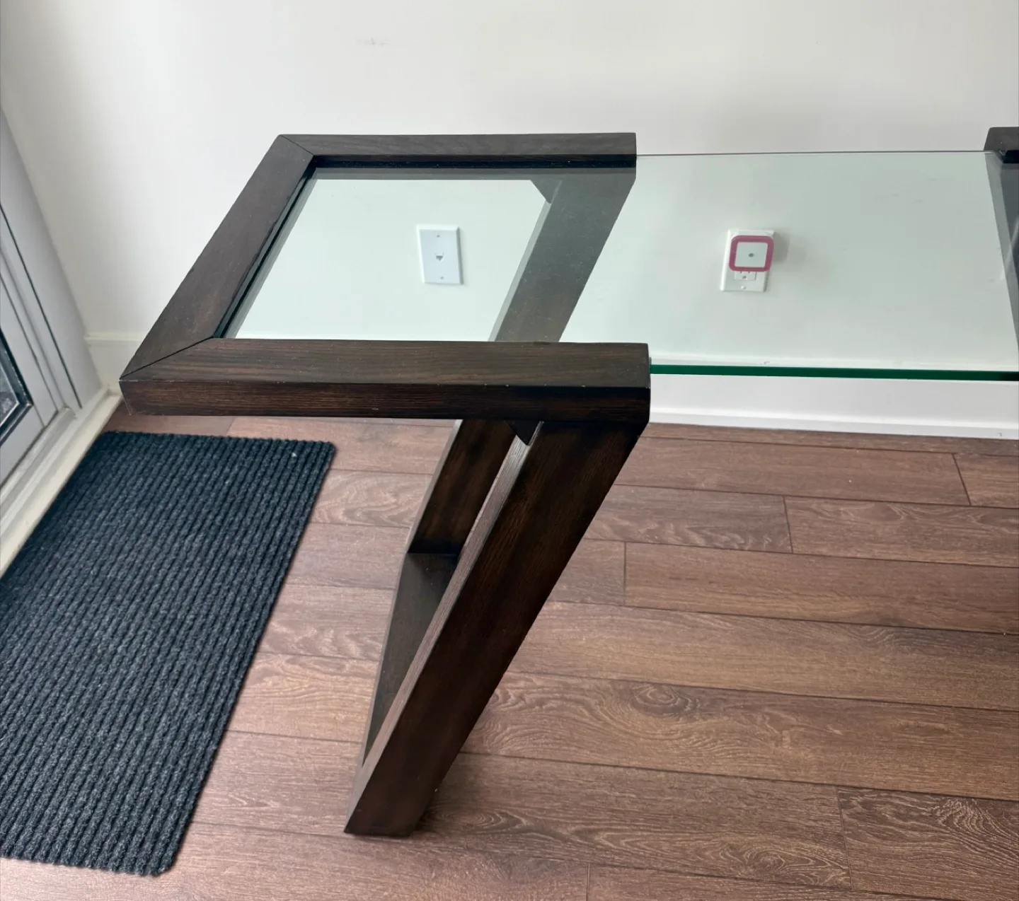 Glass Top Console Table thumbnail