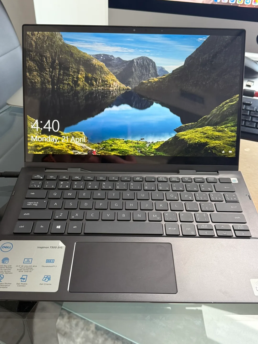 DELL Inspiron 13,3’ 7300 2in1 Core i7 10TH GEN TouchScreen 2021. thumbnail