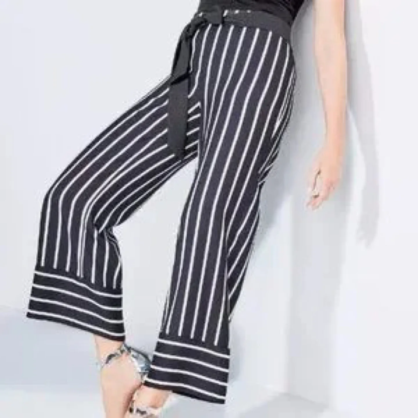 INC Striped Pants - X Large thumbnail