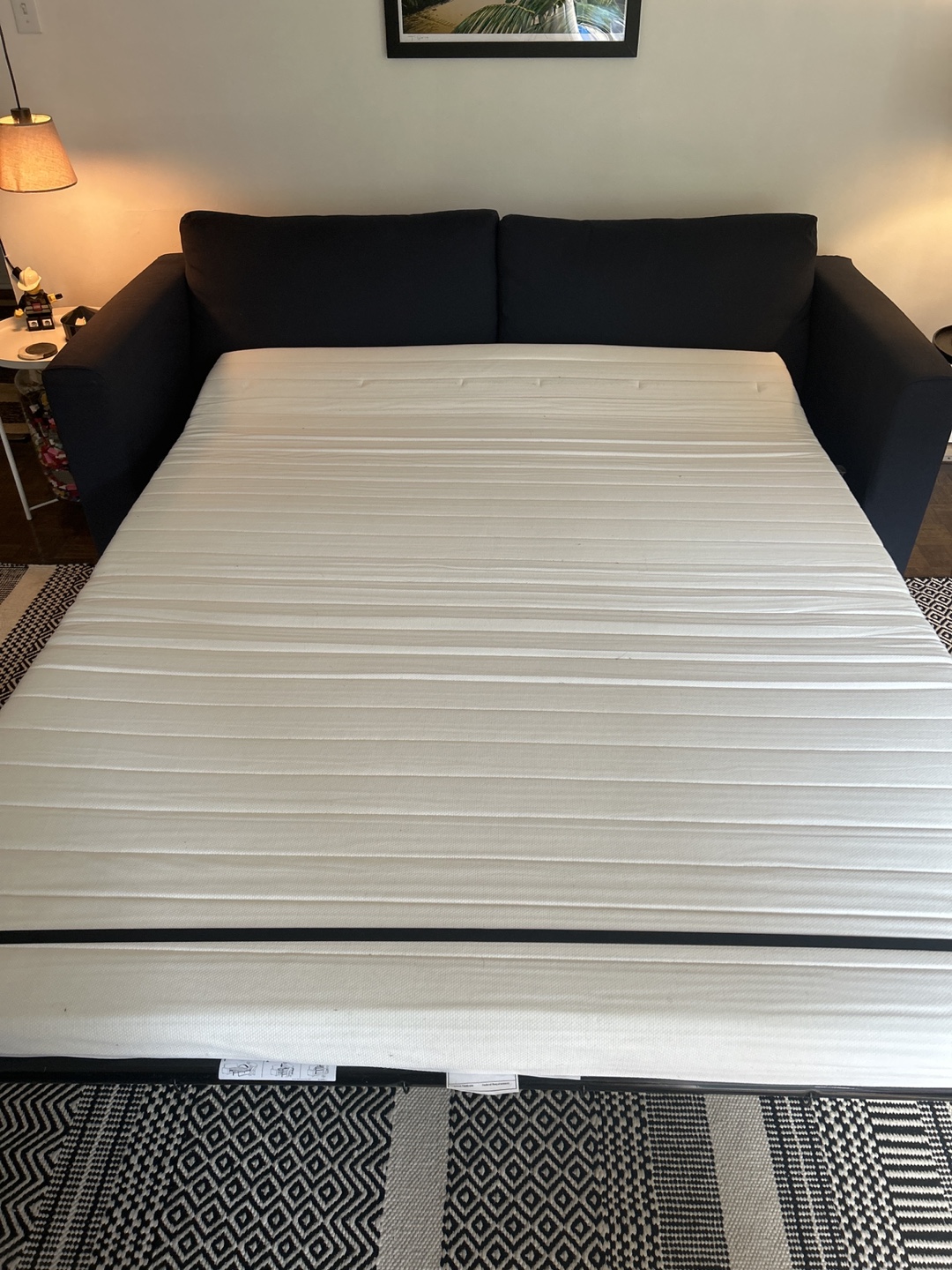 IKEA Finalla Sleeper Sofa - Navy Blue - photo 3