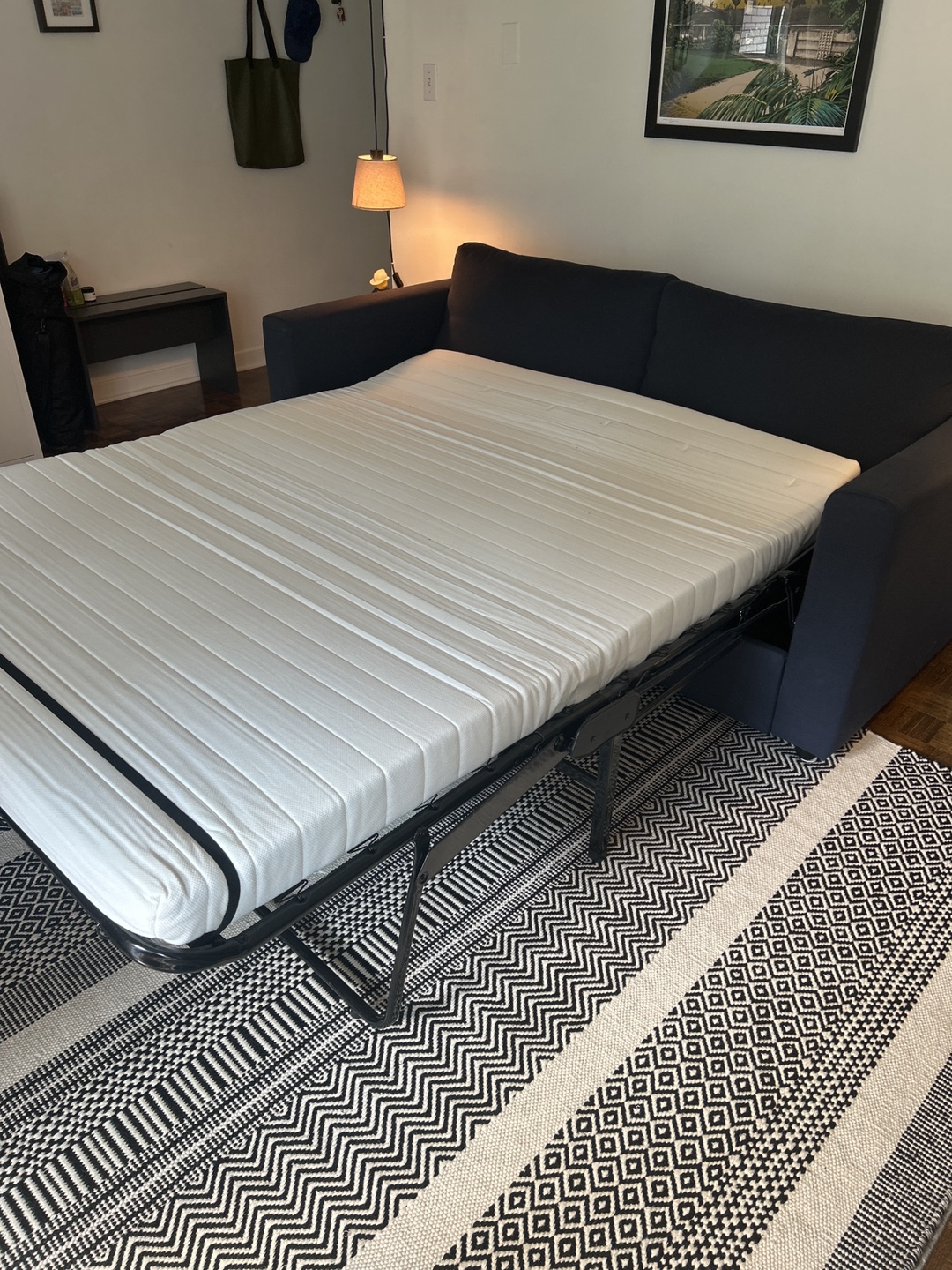 IKEA Finalla Sleeper Sofa - Navy Blue - photo 2