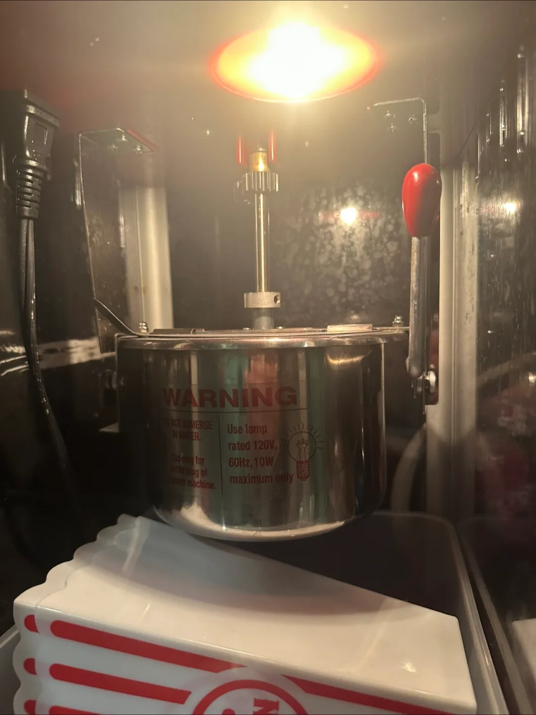 Elite Popcorn Machine, Red image indicator(3)