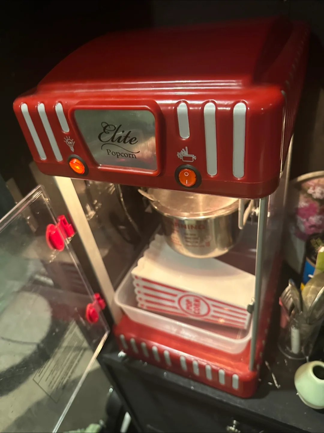 Elite Popcorn Machine, Red image indicator(2)