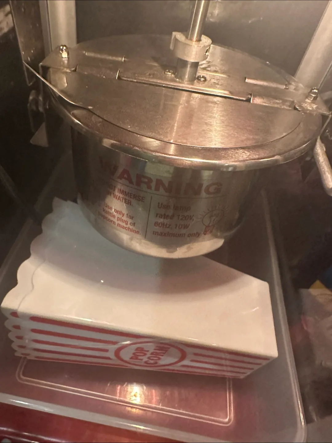 Elite Popcorn Machine, Red image indicator(4)