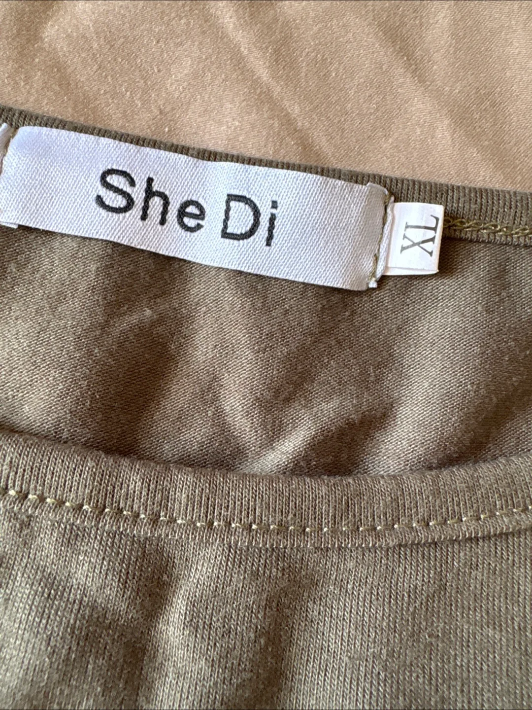 🇨🇦She Di XL Dress - Olive Green image indicator(2)