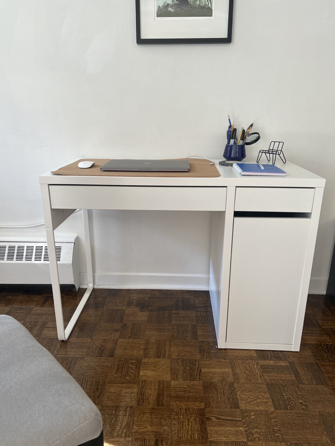 IKEA Micke Desk with Drawer - photo 2