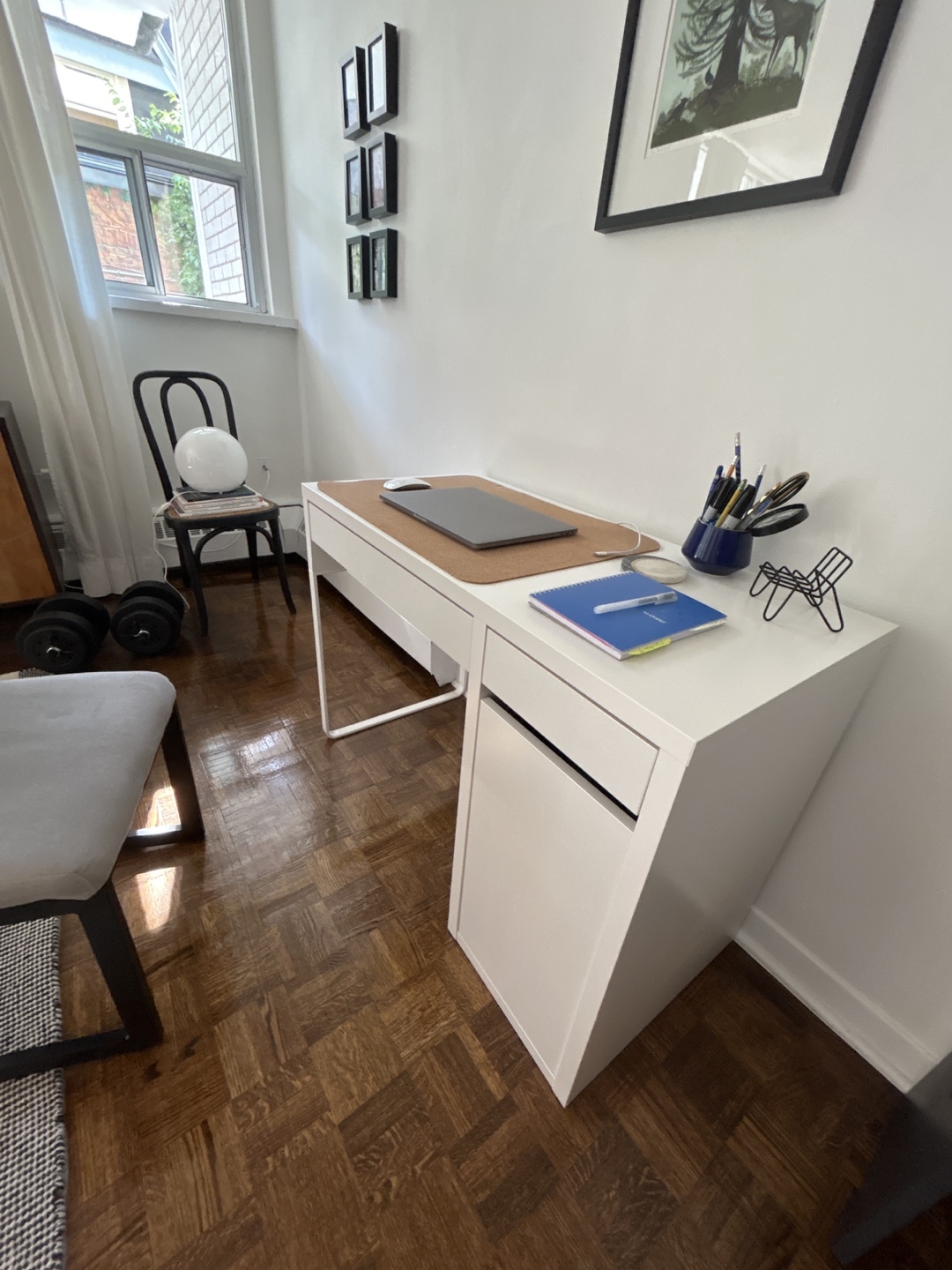 IKEA Micke Desk with Drawer - photo 4
