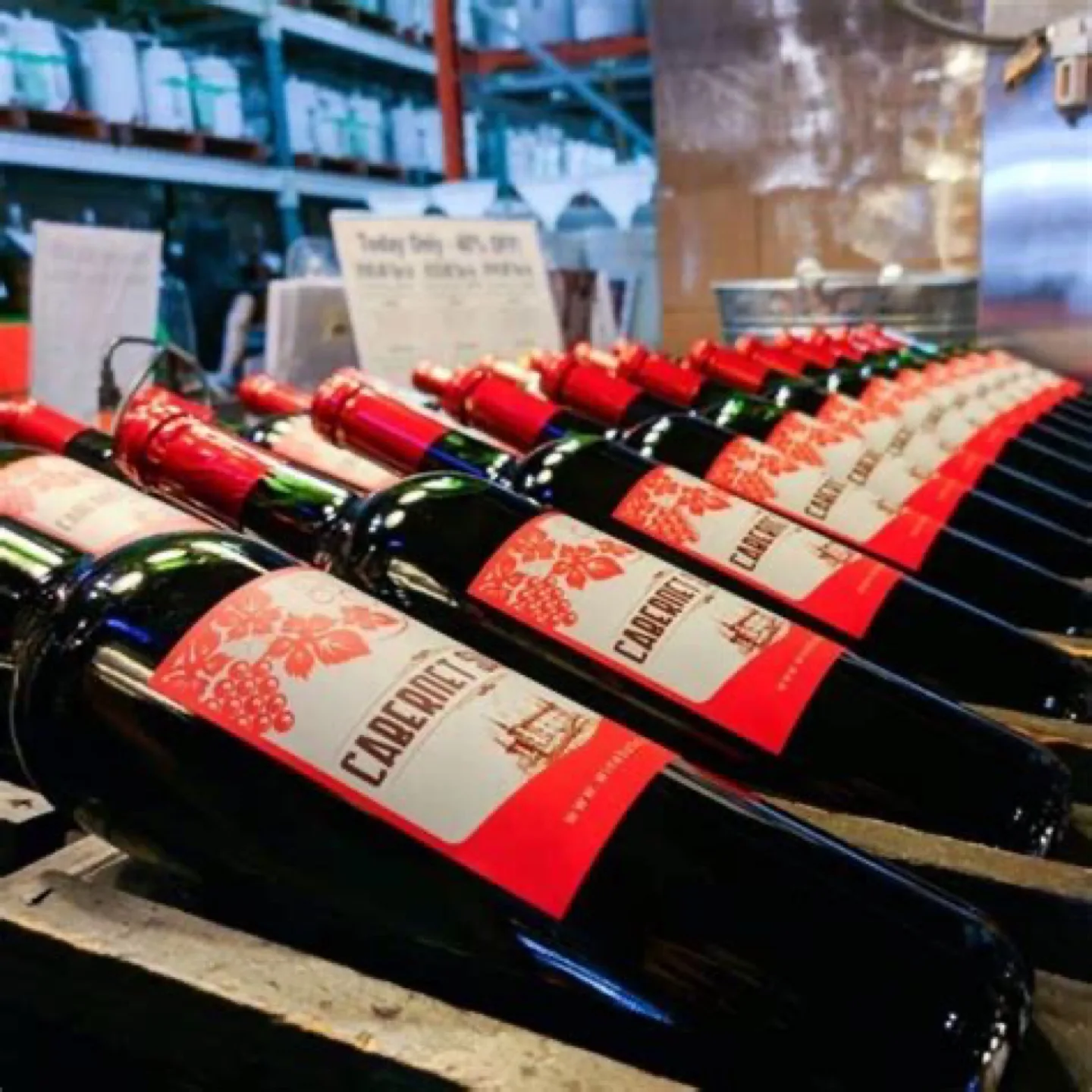 BOTTLE YOUR OWN WINE GET 14 BOTTLES FREE image indicator(2)