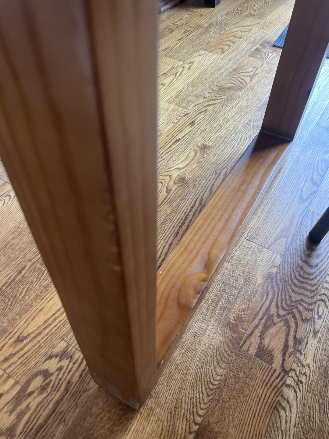 Solid Pine Wood Dining Table - photo 3