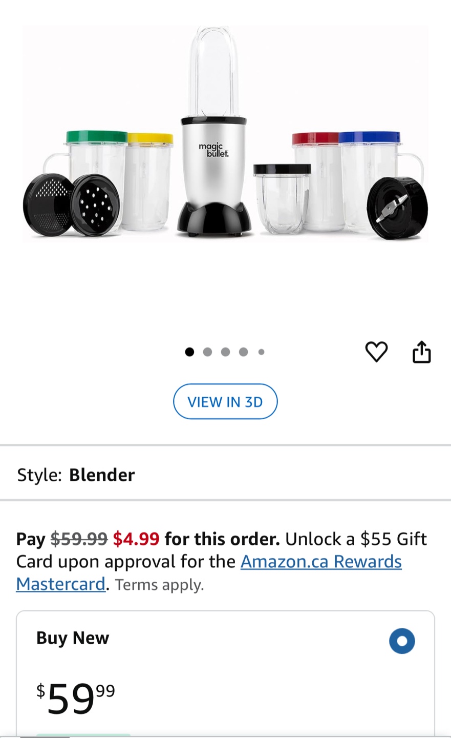 Magic Bullet Blender