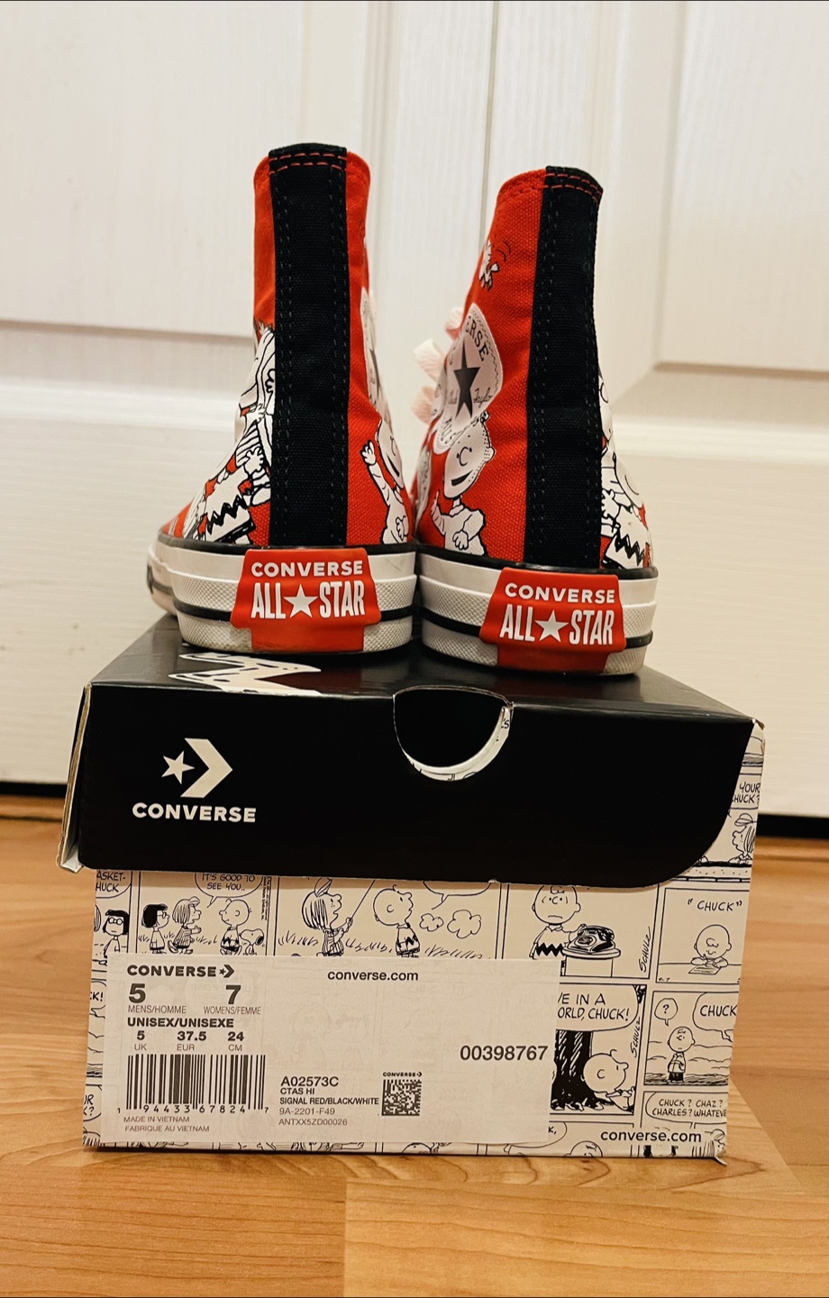 Converse Chuck -Peanuts Edition- unisex W7 M5 - photo 3