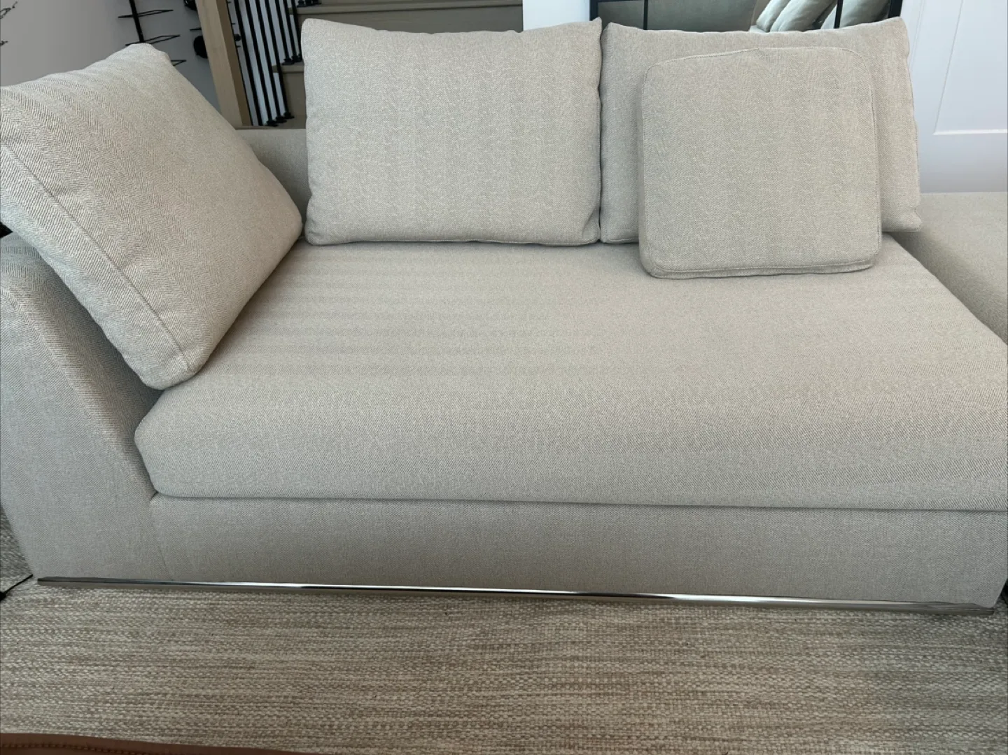 Structube Beige Sectional Sofa image indicator(5)