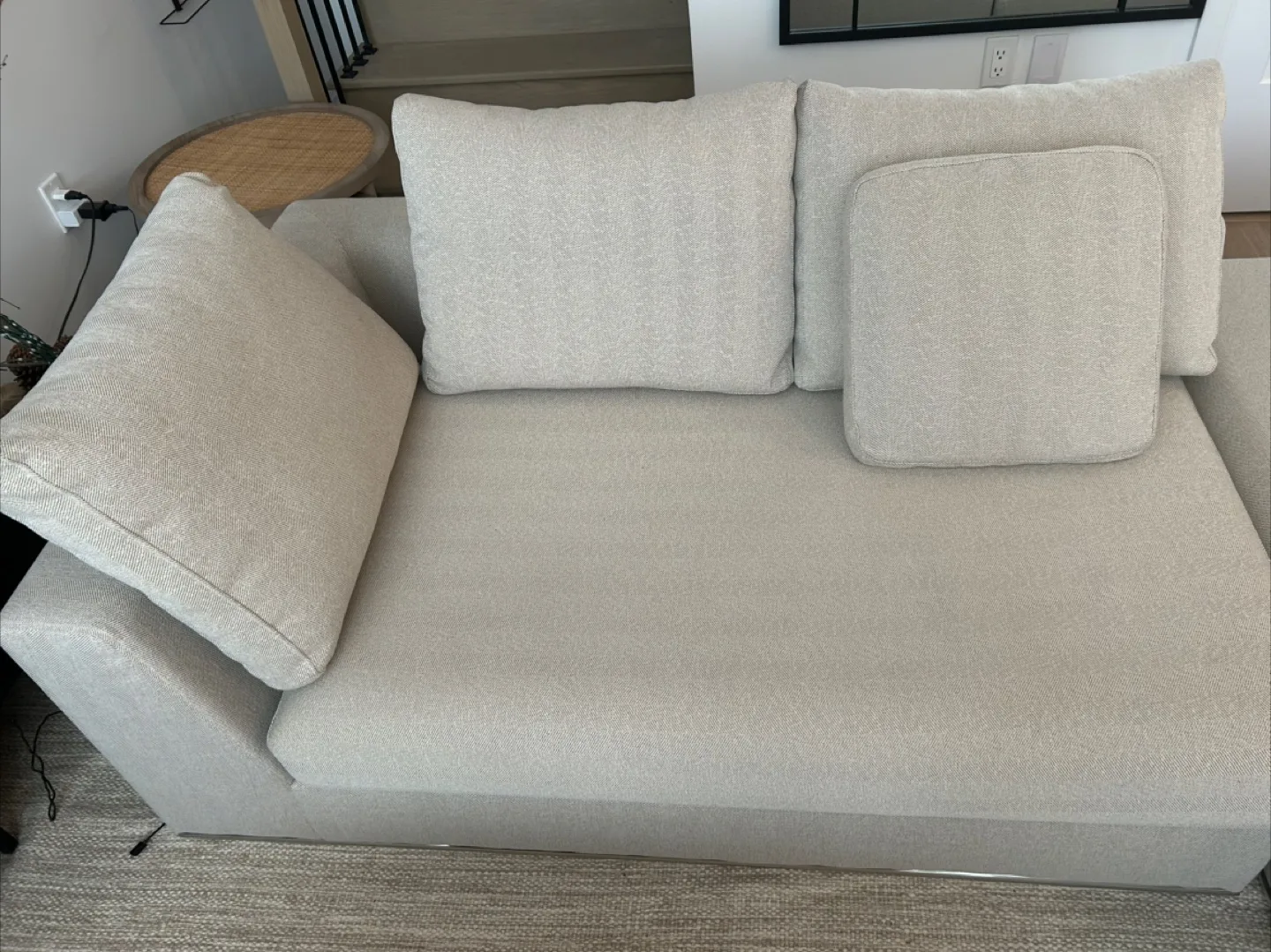 Structube Beige Sectional Sofa image indicator(4)