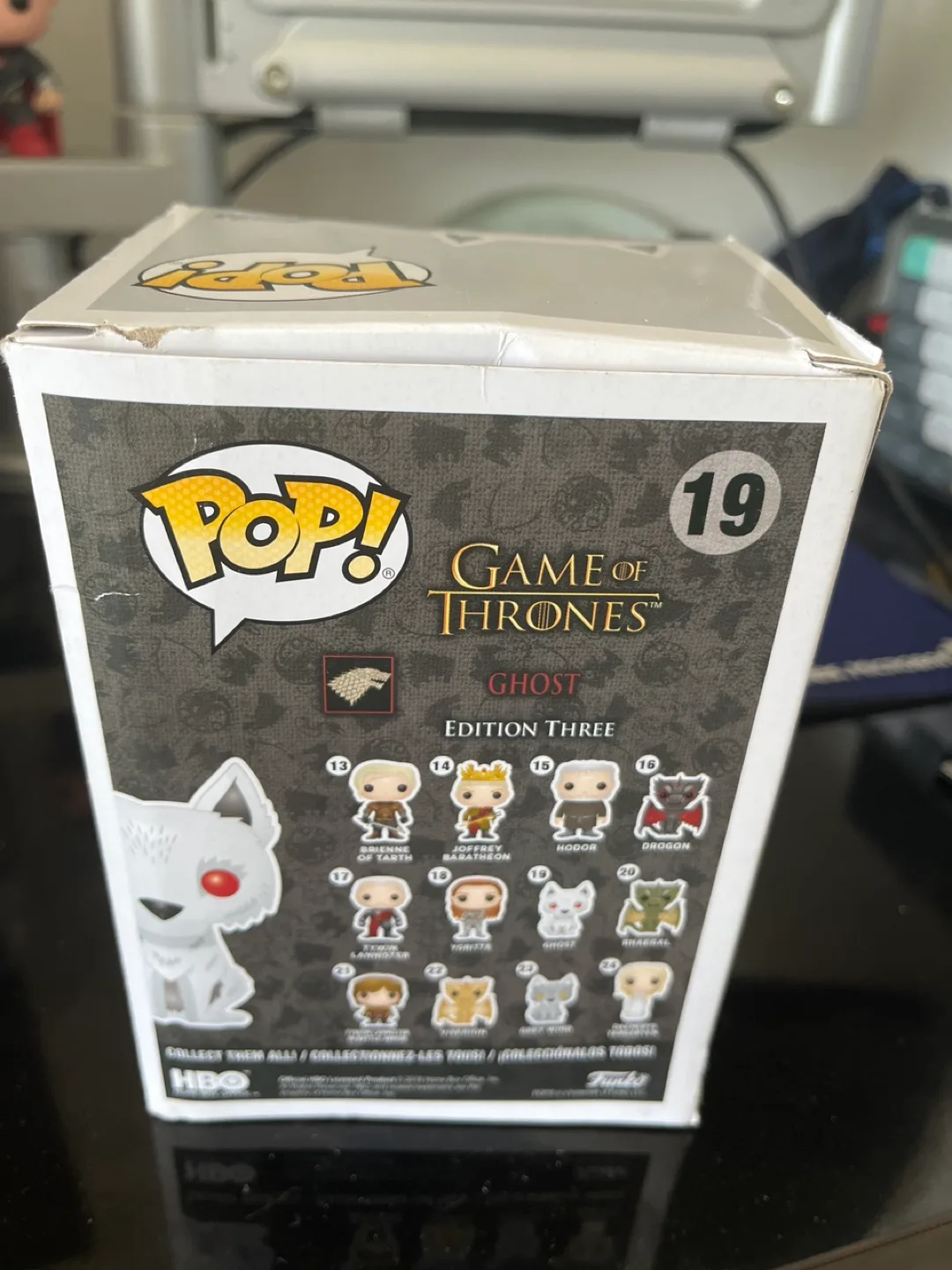 Funko Pop! Game of Thrones Ghost #19 image indicator(3)