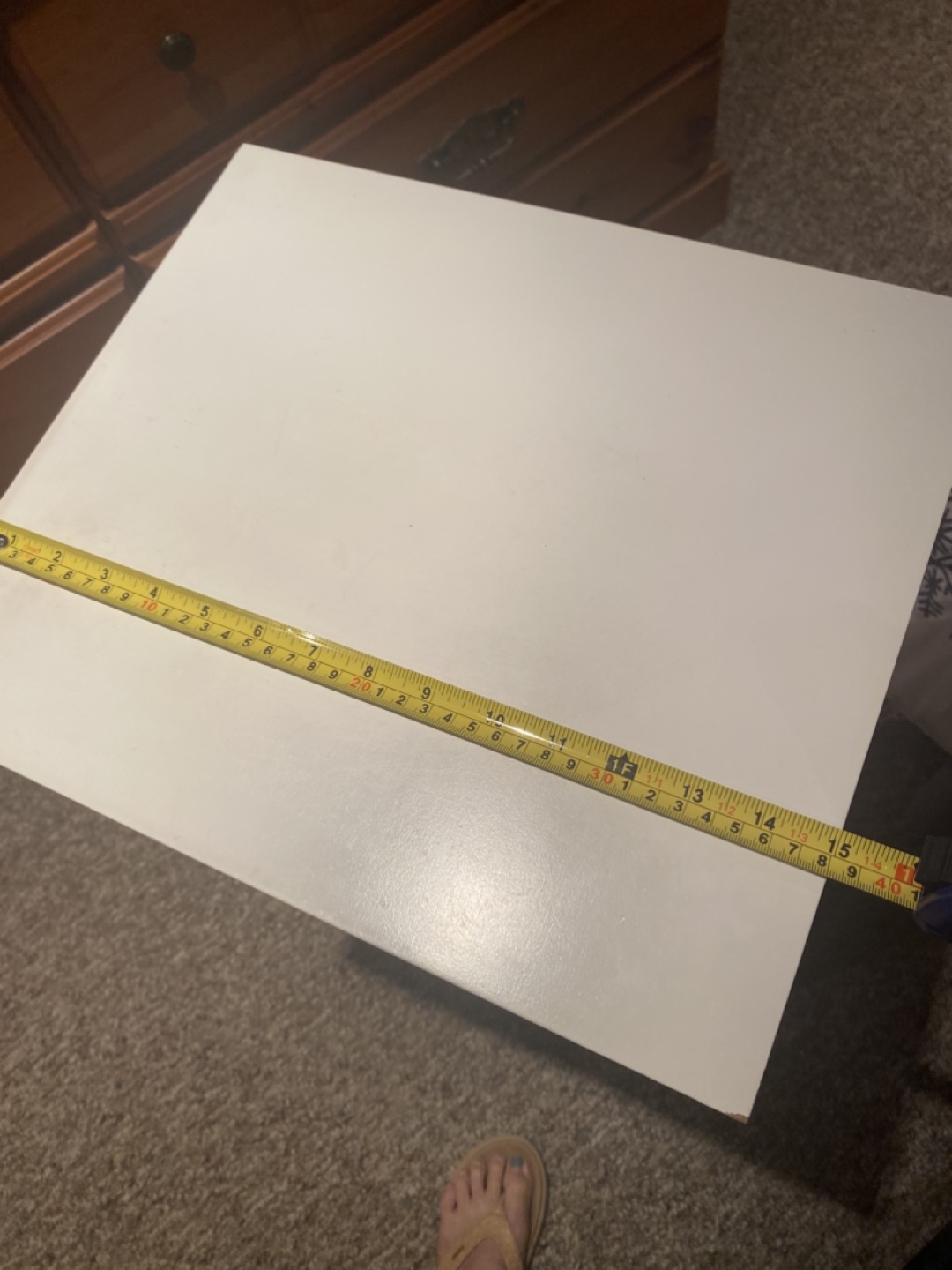 White Cabinet - 15" x 32" - photo 3