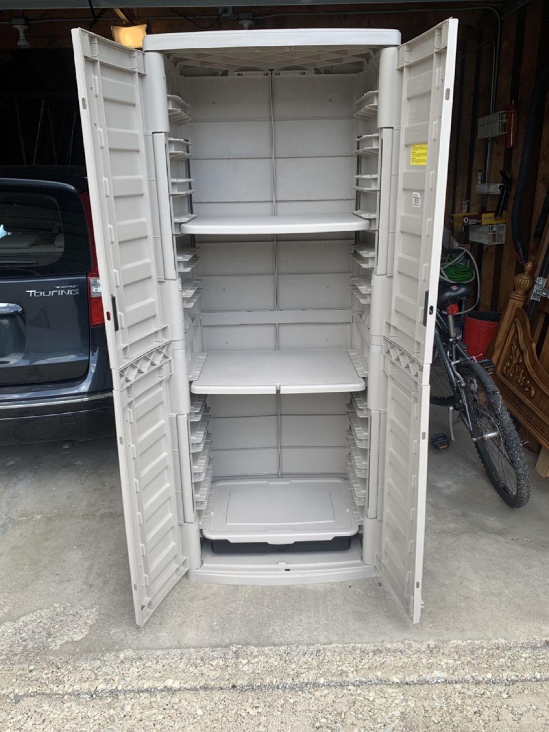 House Wall brand resin storage cabinet - photo 2