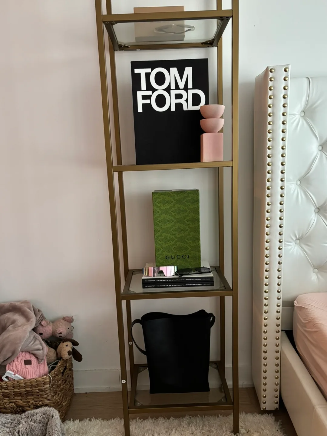 Gold “brass” Bookshelf thumbnail