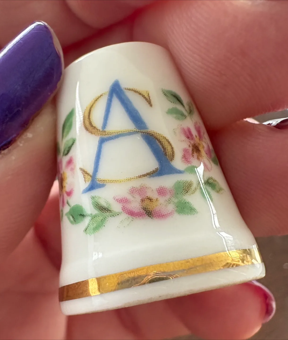 Royal Albert Bone China Thimble - Westminster Abbey thumbnail