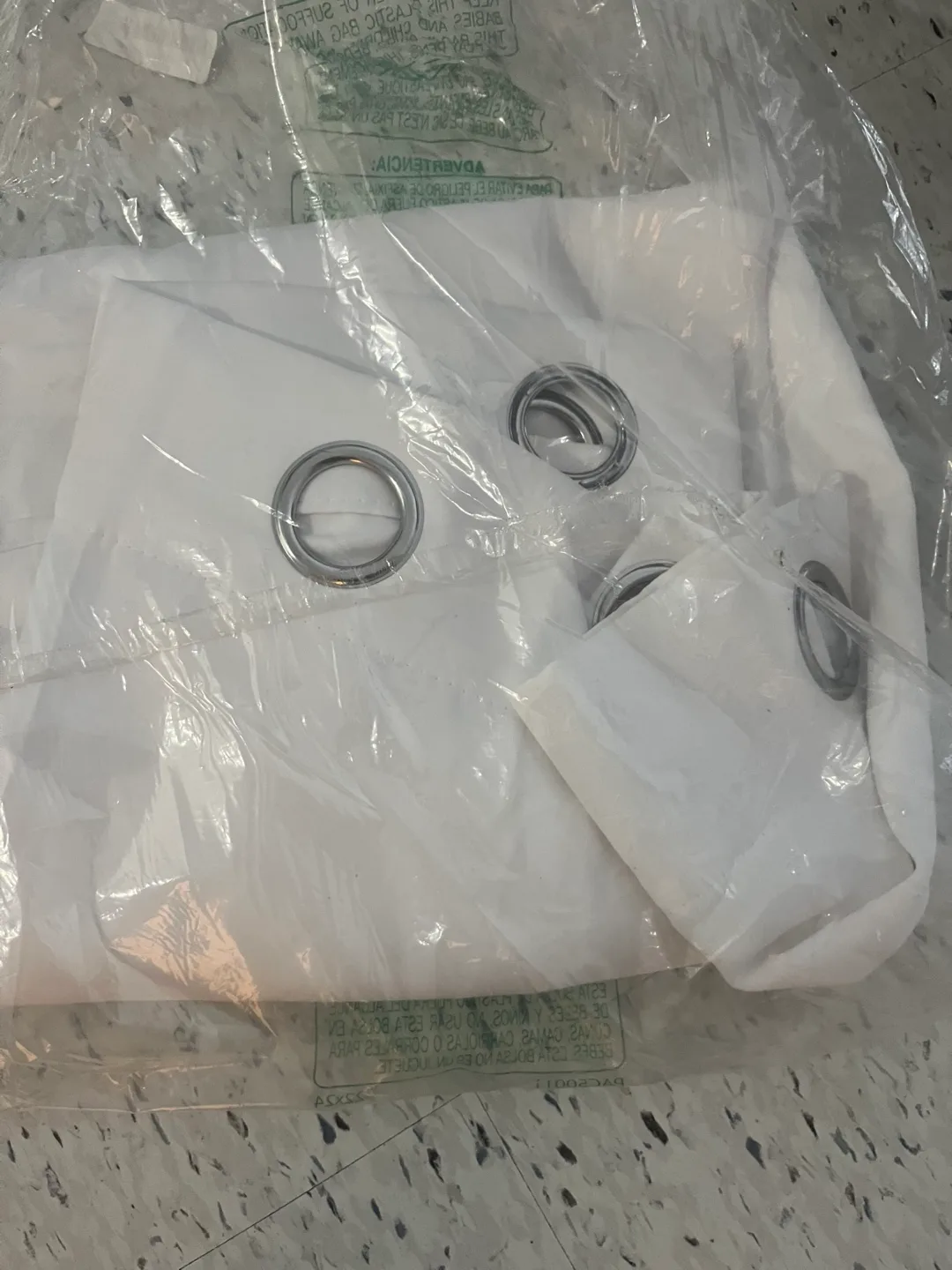 White Curtains x2 thumbnail