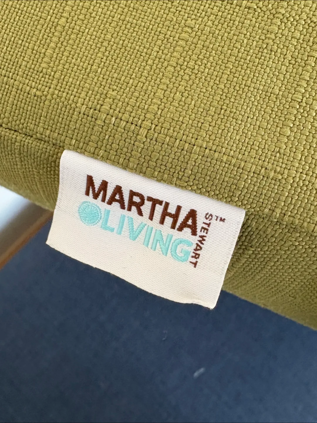 NEW Green Patio Cushion Martha Stewart Living thumbnail