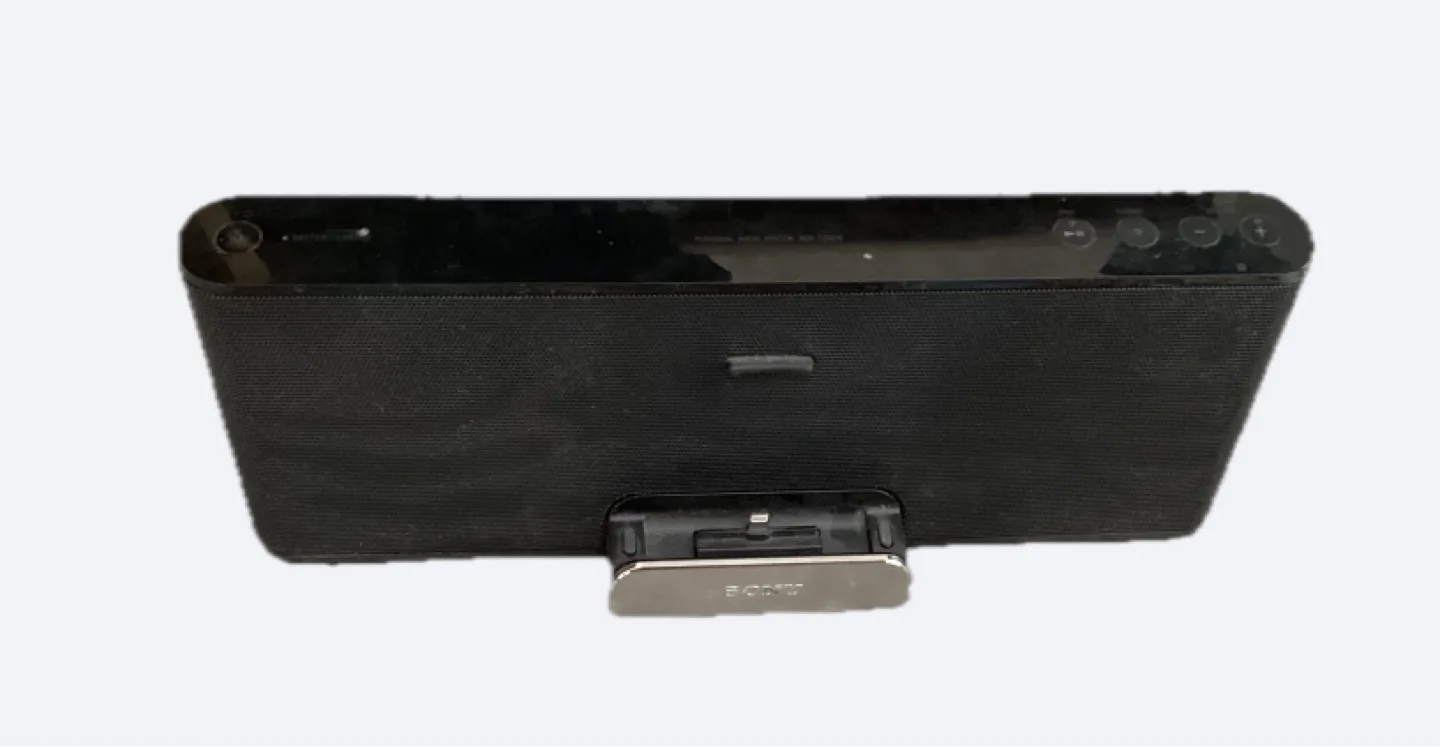 Sony Audio Docking System For IPhone/Ipod - Black thumbnail
