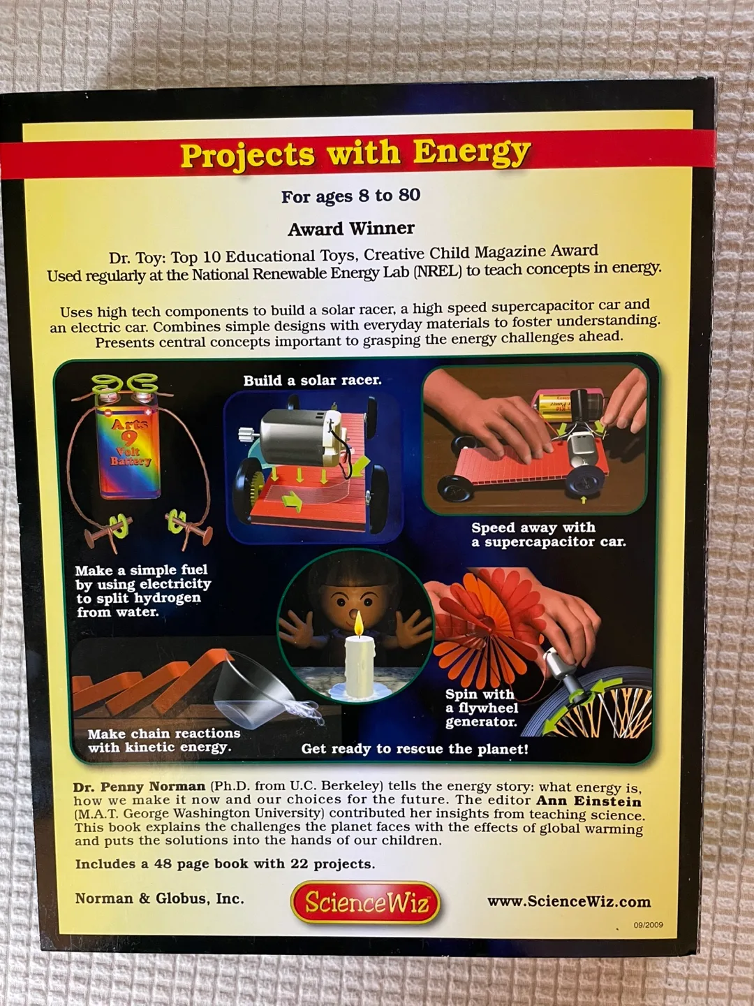 Brand New ScienceWiz Energy Kit - Penny Norman, Ph.D. image indicator(3)