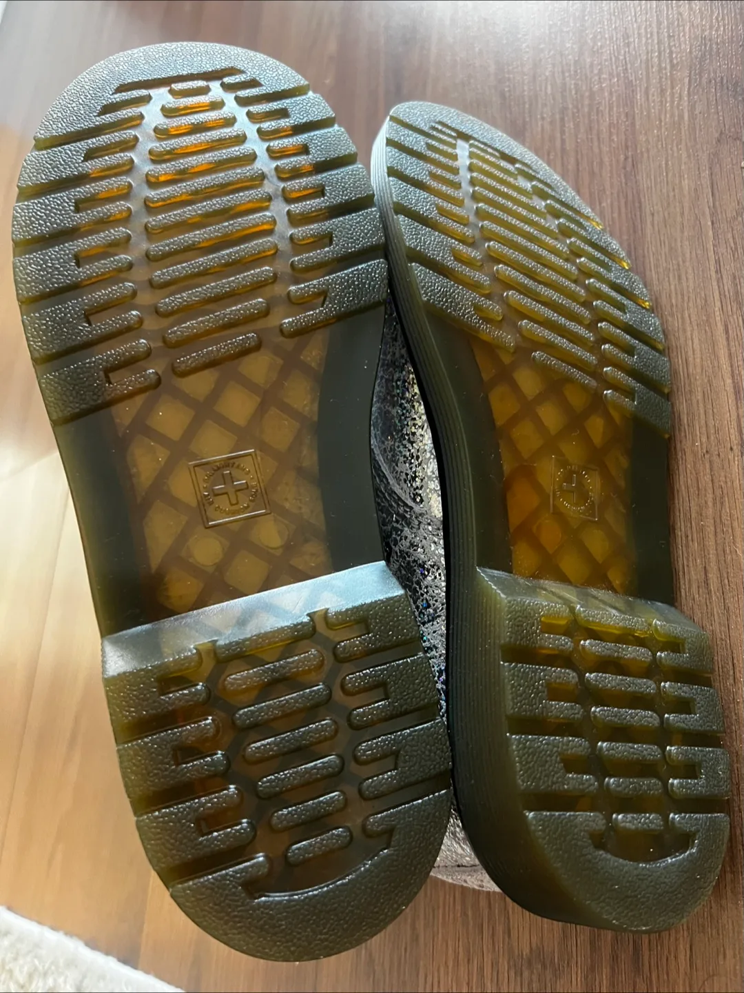 Dr. Martens 1460 Y Leather Glitter Boots - US 7 image indicator(3)