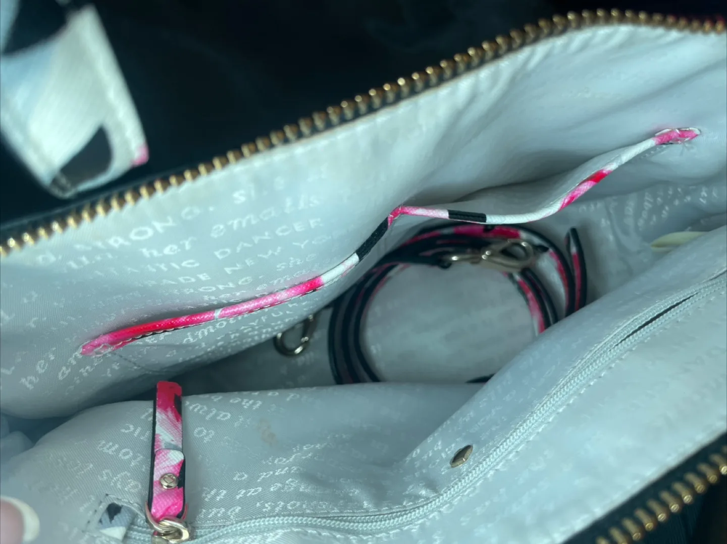 Kate Spade Floral Handbag image indicator(3)