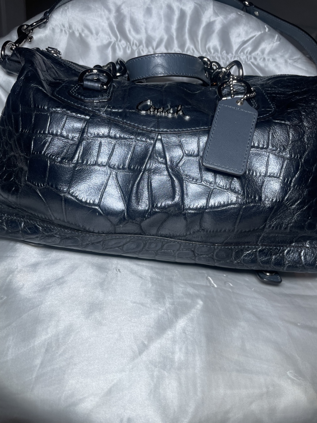 Coach Black Leather Satchel - photo 2