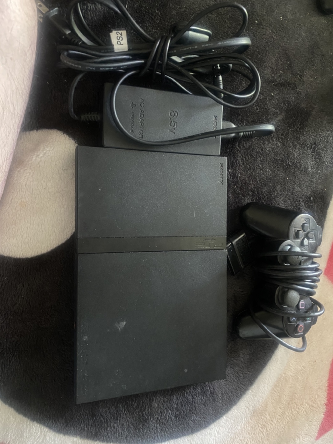 Sony PlayStation 2 Console with Games & Controllers