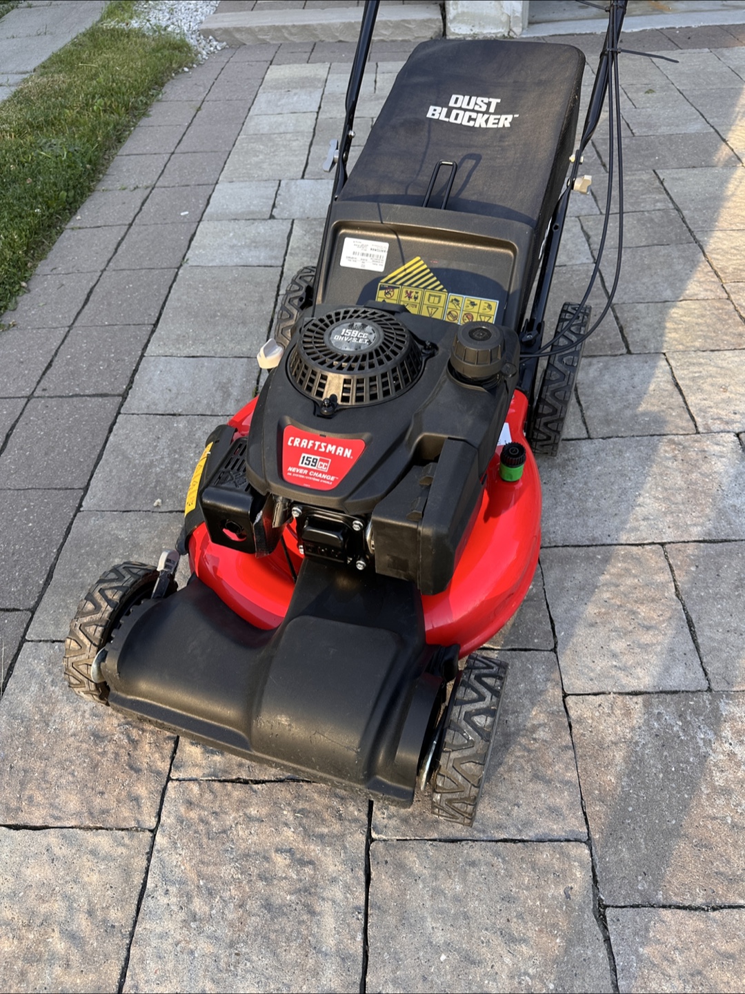 Craftsman 159cc Gas Powered Lawn Mower - photo 2