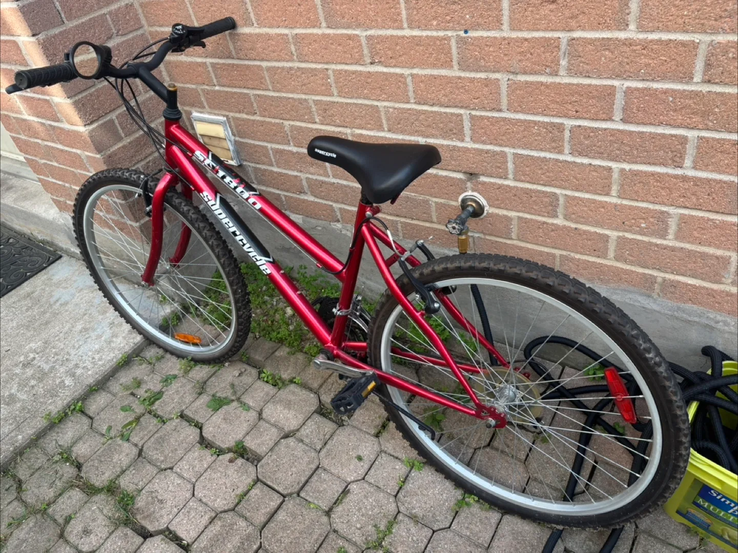 Supercycle SC1800 Bike - Red thumbnail