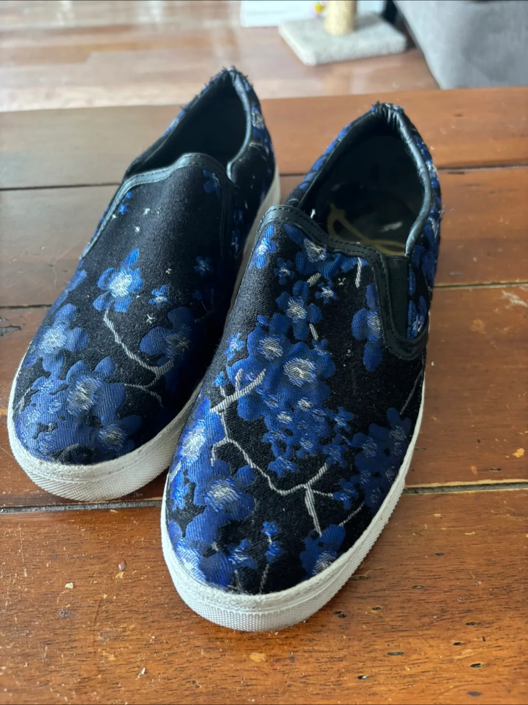 Sam Edelman Floral Slip-On Sneakers thumbnail