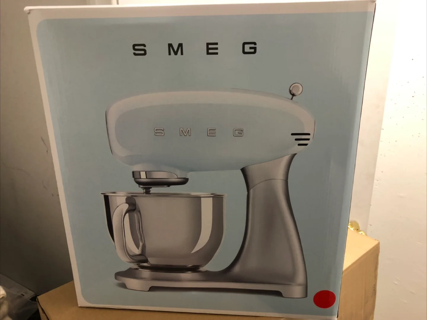 Brand New Smeg Stand Mixer - SMF02RDUS thumbnail