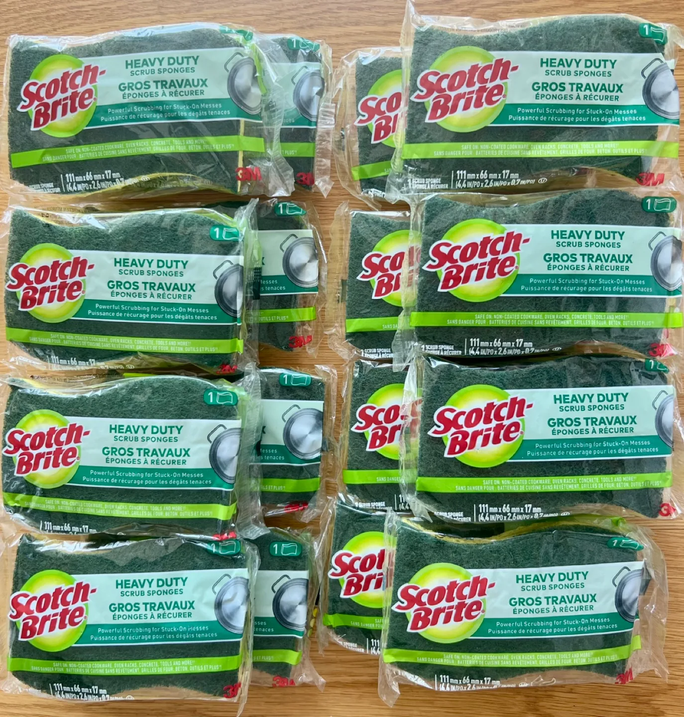 18 Scotch-Brite heavy duty sponges thumbnail