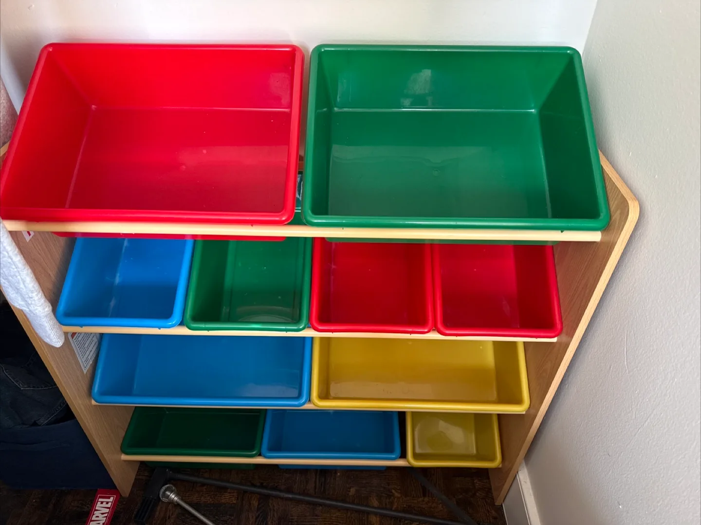 Kids Toy Storage Organizer with Bins thumbnail