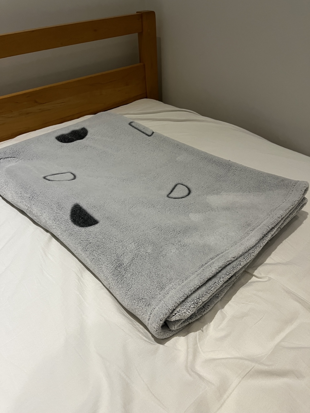 IKEA grey blanket / throw - photo 2