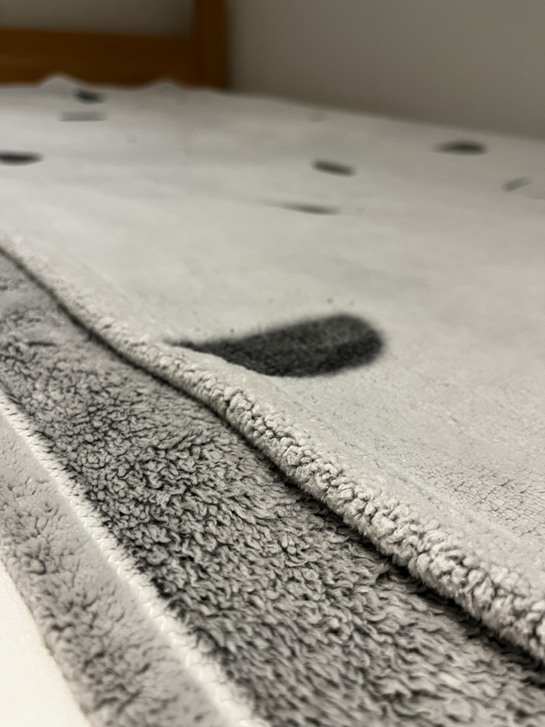IKEA grey blanket / throw - photo 4