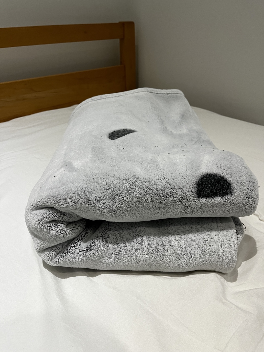 IKEA grey blanket / throw