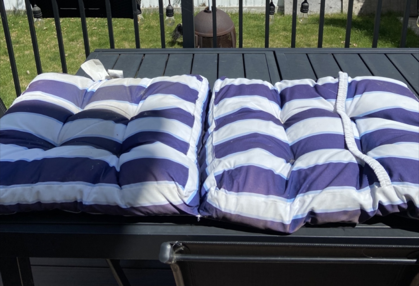 Wicker Loveseat with Cushions - photo 3