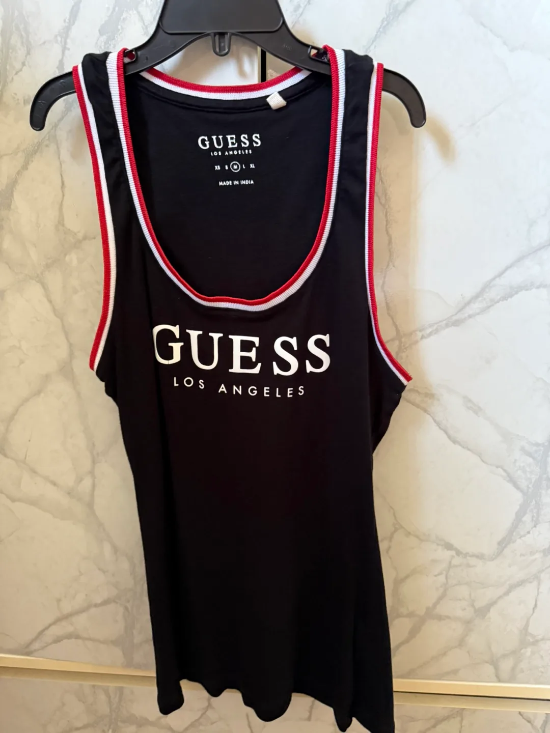 Guess Los Angeles Black Tank Top 🇨🇦 thumbnail